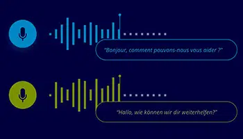 Multilingual audio data services