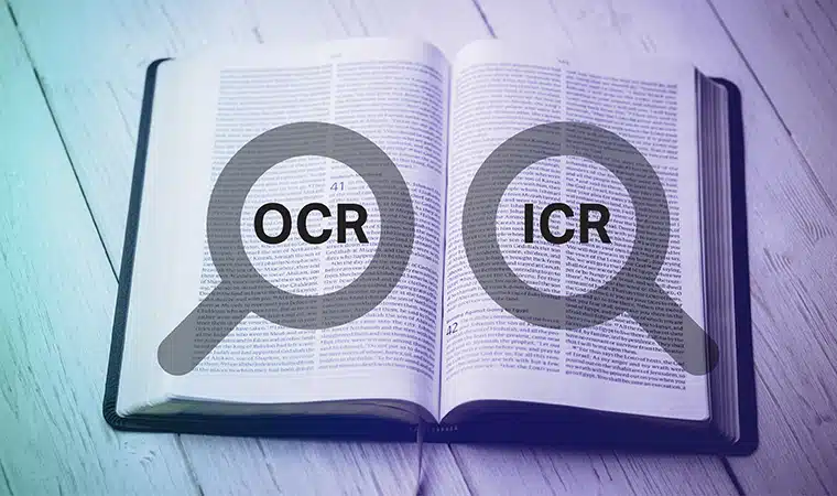Difference between icr and ocr
