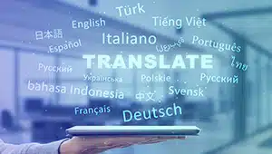 Global language translation service