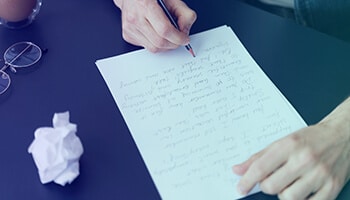 Handwritten text images