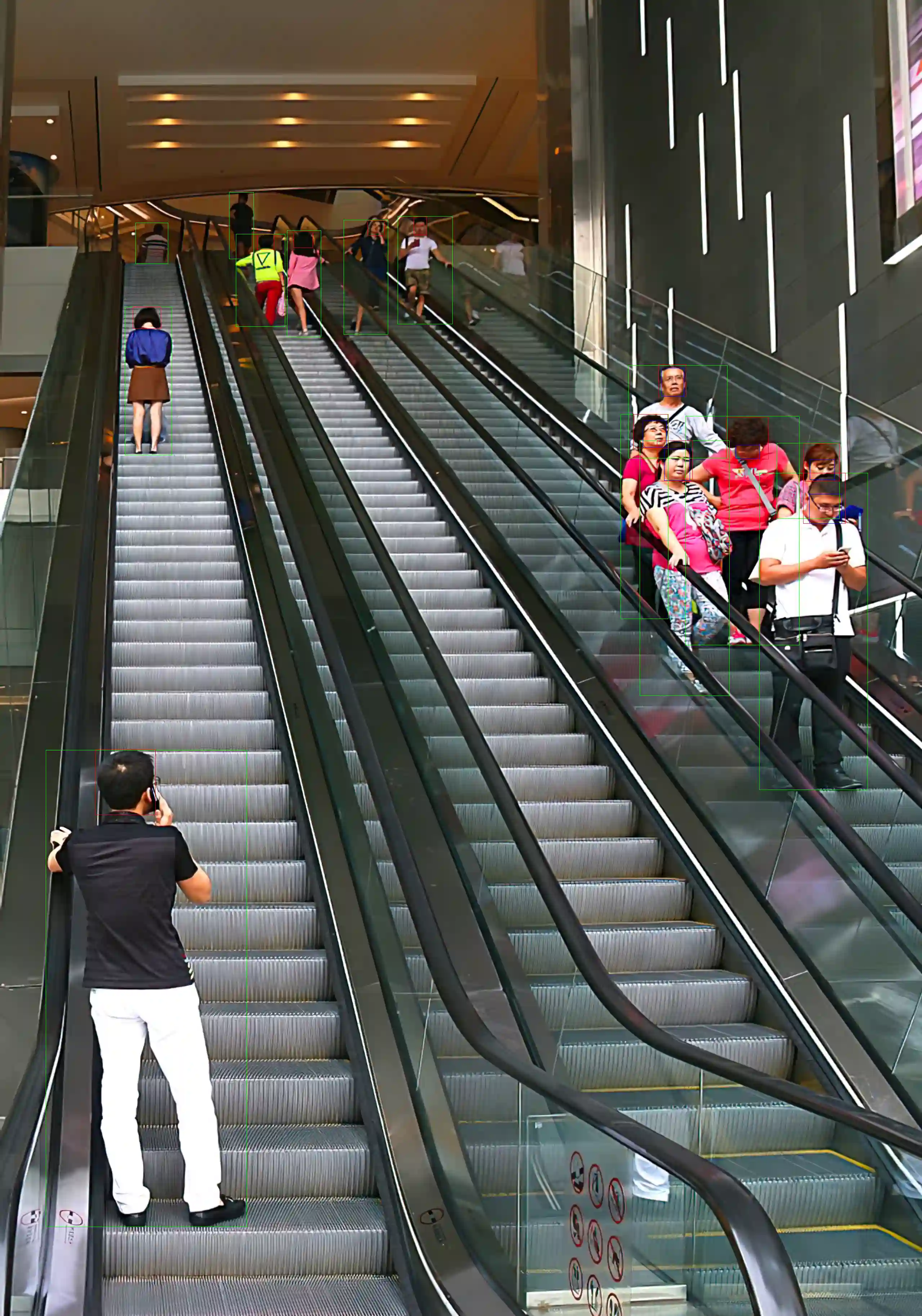 Escalator Face Bounding Dataset